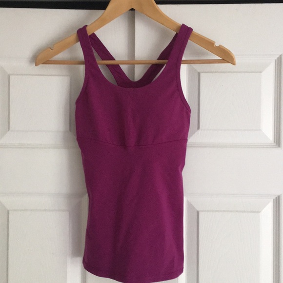 lululemon athletica Tops - Lululemon Racer Back Tank Top With Mesh Detail